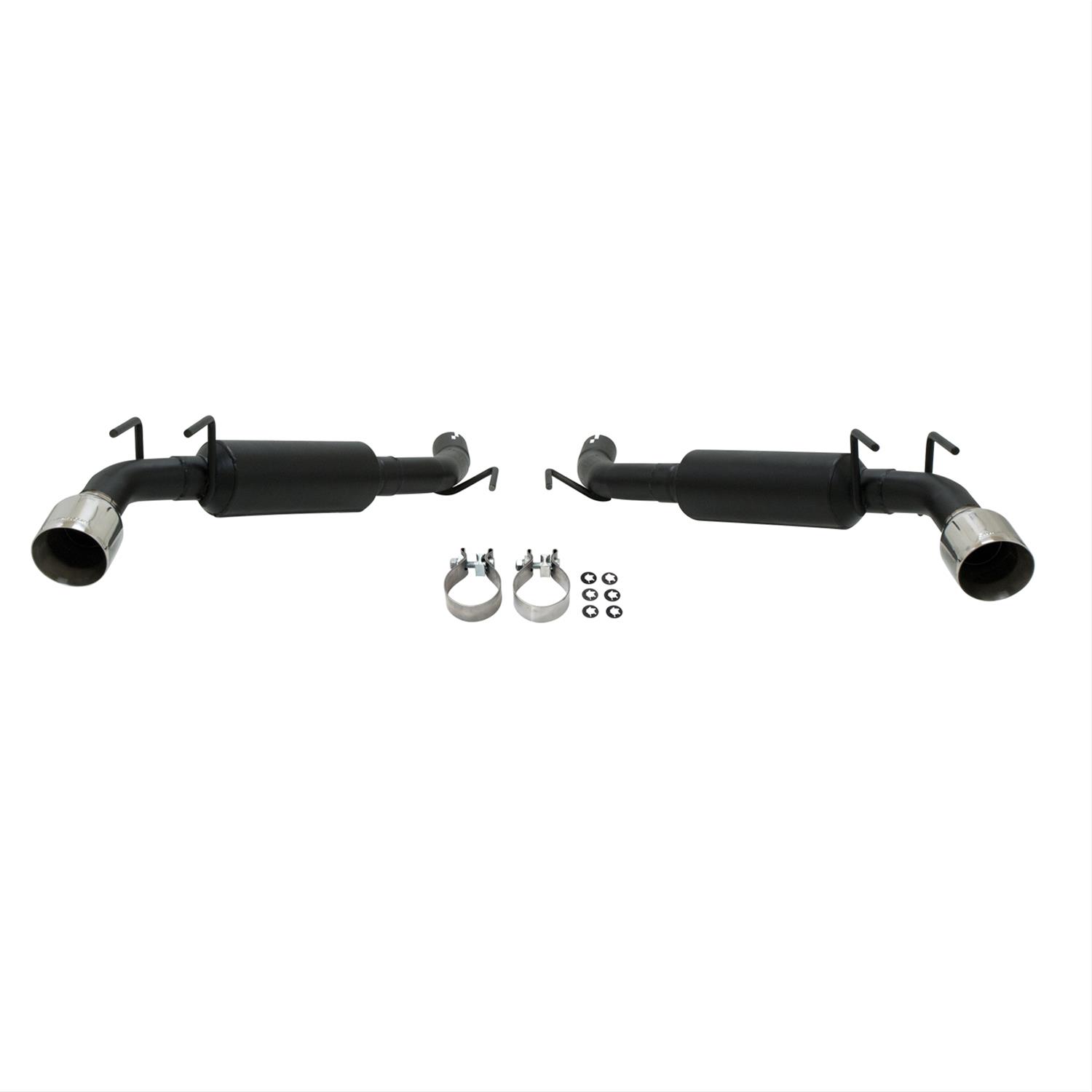 Flowmaster Outlaw Series Exhaust Systems 817686 System, Outlaw, Axle-Back, Split Rear Exit, Stainless Steel, Natural, Chevy, 6.2L, Kit thumbnail 3