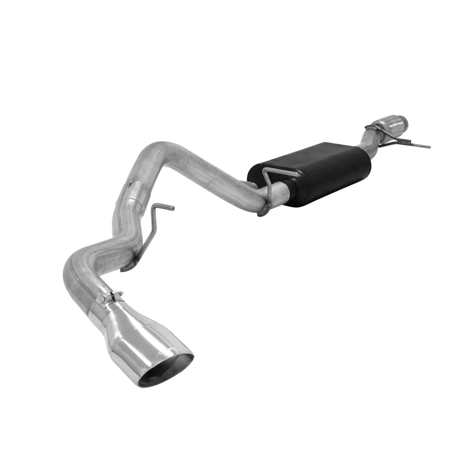 Flowmaster Force II Exhaust Systems for 2015-2020 TAHOE, YUKON, 2015-2016 YUKON XL - 817704 System, II, Cat-back, Dual, Stainless Steel, Natural, Side Exit, Chevy, GMC, 5.3L, Kit thumbnail 3