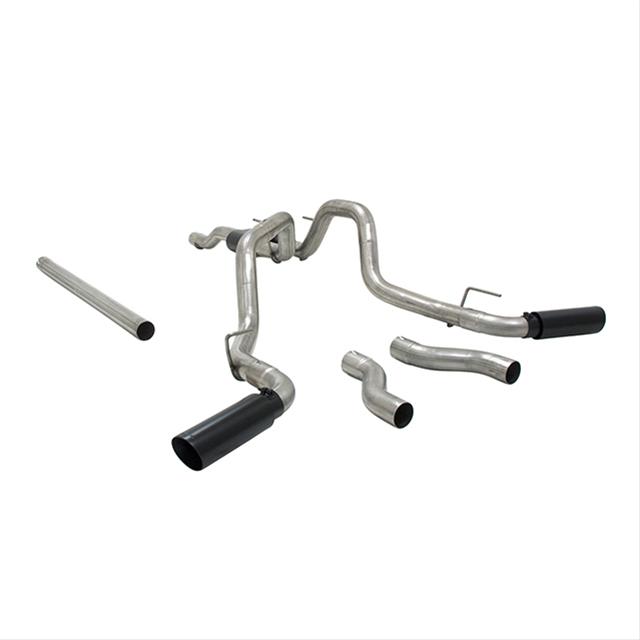 Flowmaster Outlaw Series Exhaust Systems 817705 System, Series, Cat-back, Single In/Dual Out, Stainless Steel, Natural, Dodge, 5.7L, Kit thumbnail 4