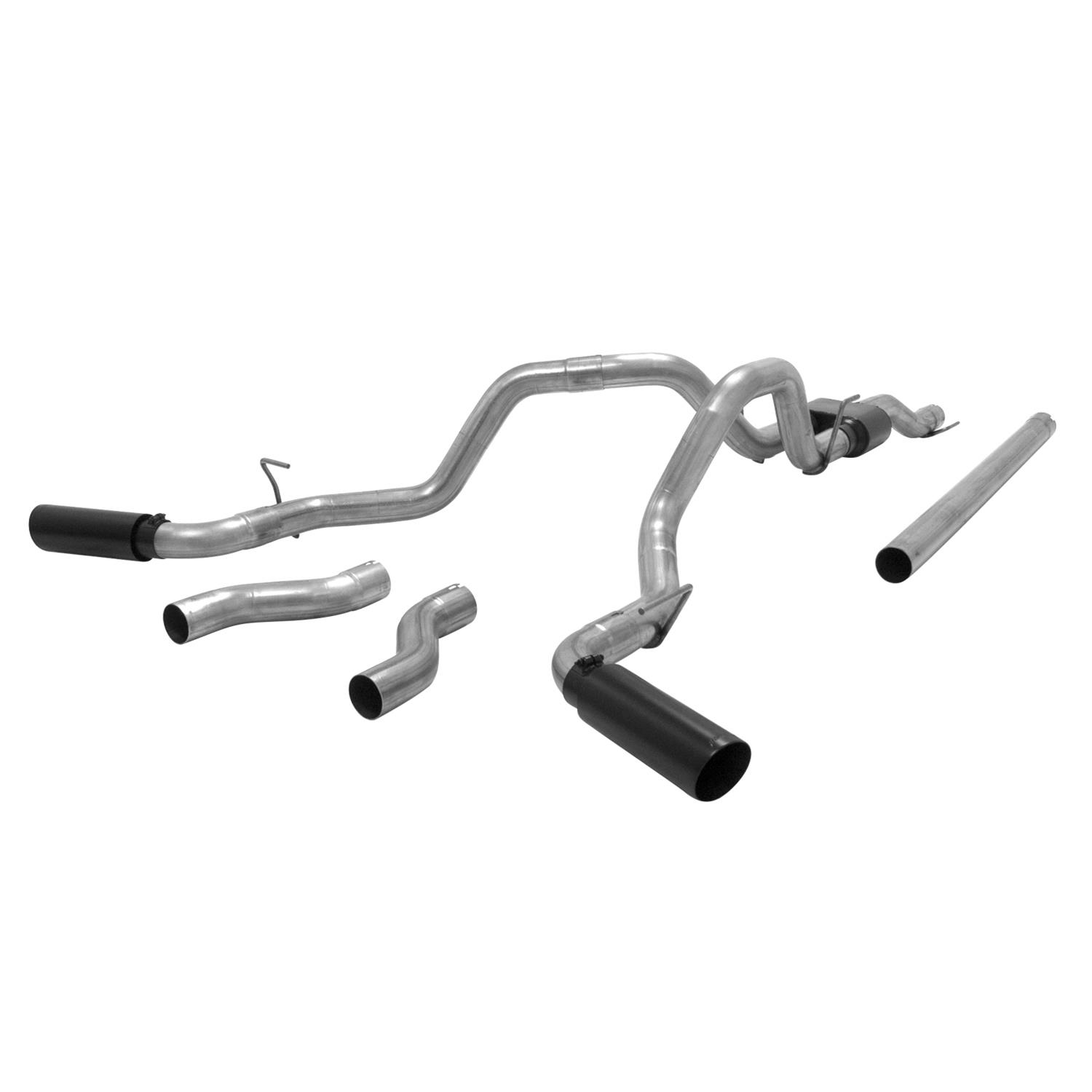 Flowmaster Outlaw Series Exhaust Systems 817705 System, Series, Cat-back, Single In/Dual Out, Stainless Steel, Natural, Dodge, 5.7L, Kit