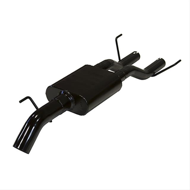 Flowmaster Outlaw Series Exhaust Systems for 2009-2021 TUNDRA - 817708 System, Series, Cat-back, Dual In/Single Out, Stainless, Black, Underbody Exit, Toyota, Kit thumbnail 4
