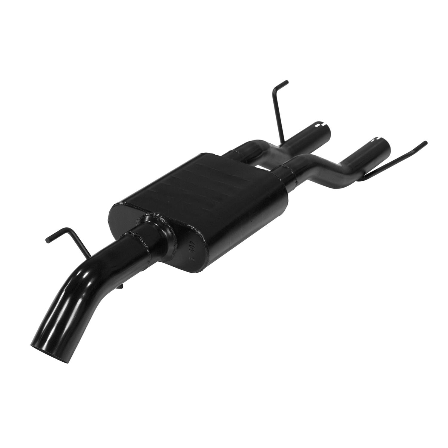 Flowmaster Outlaw Series Exhaust Systems for 2009-2021 TUNDRA - 817708 System, Series, Cat-back, Dual In/Single Out, Stainless, Black, Underbody Exit, Toyota, Kit thumbnail 2
