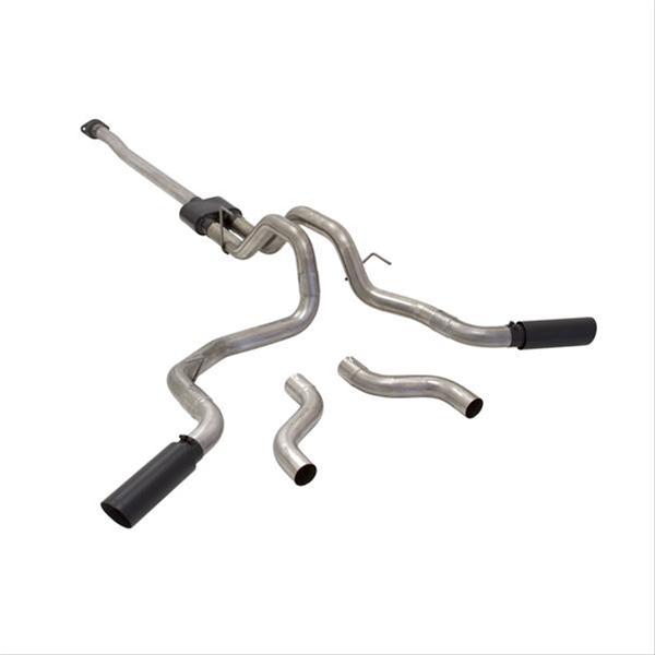 Flowmaster Outlaw Series Exhaust Systems 817726 System, Outlaw, Cat-Back, Split Rear/Side, Stainless Steel, Natural, Ford, 2.7, 3.5, 5.0L thumbnail 4