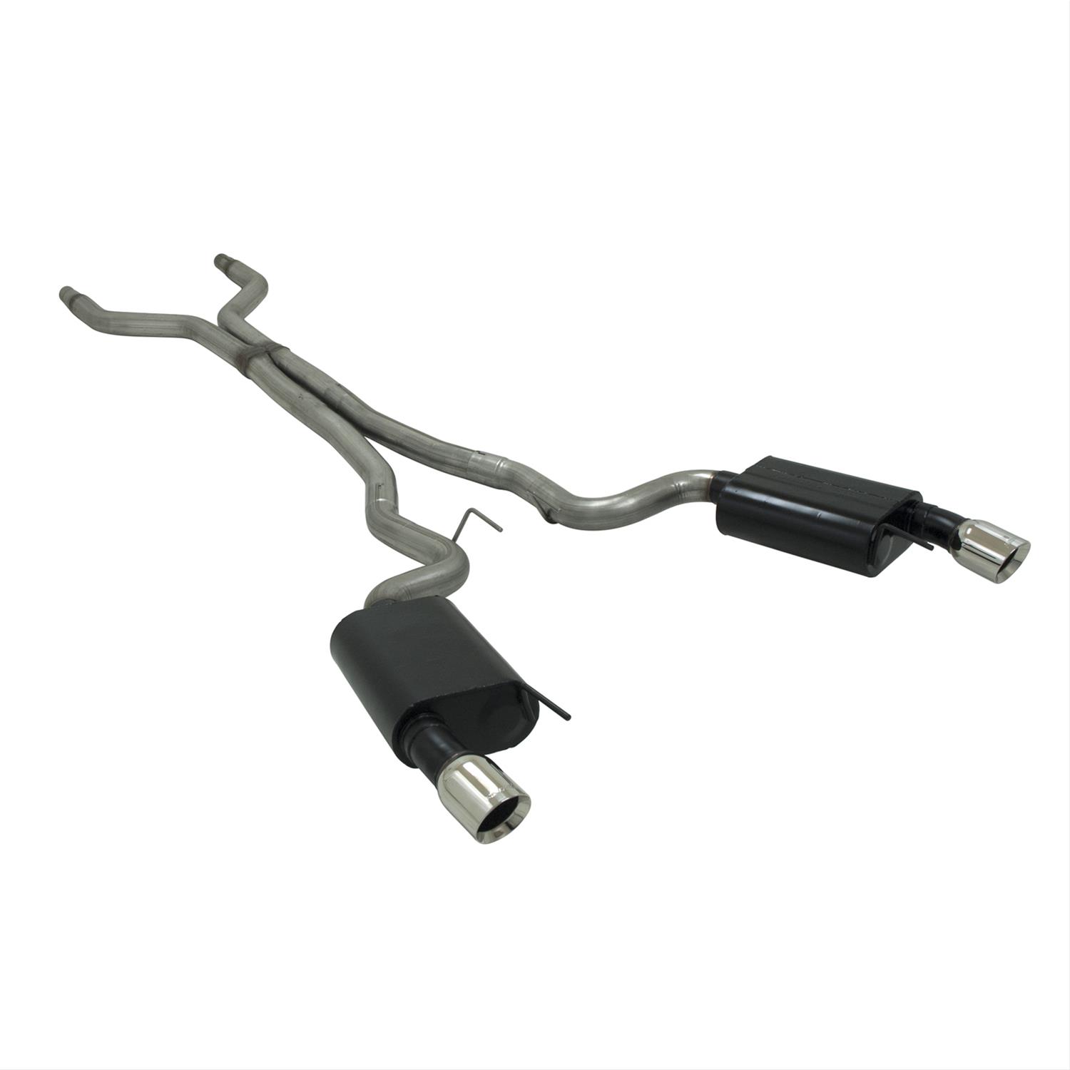Flowmaster American Thunder Exhaust Systems 817730 System, Thunder, Dual, Cat-back, Steel, Aluminized, Split Rear Exit, Ford, Kit thumbnail 4