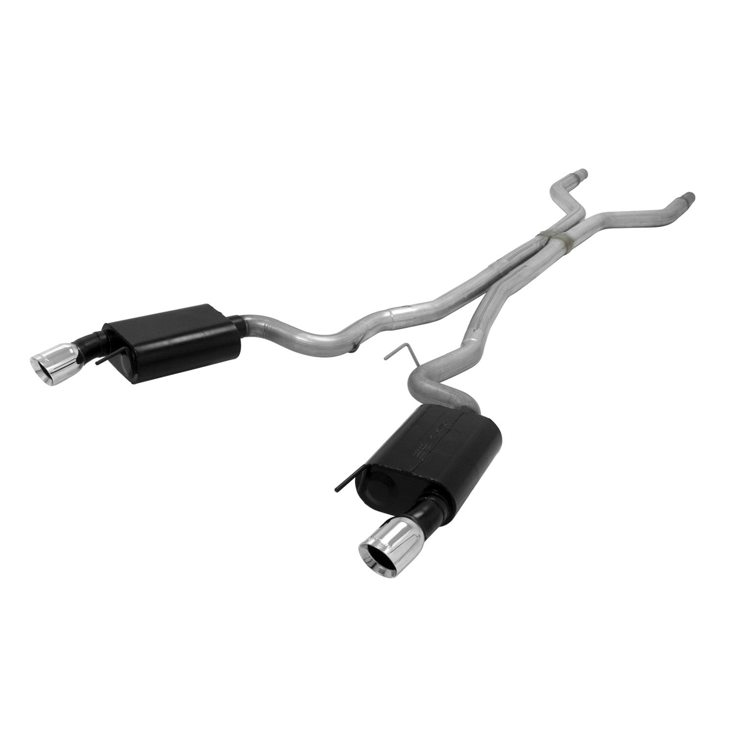 Flowmaster American Thunder Exhaust Systems 817730 System, Thunder, Dual, Cat-back, Steel, Aluminized, Split Rear Exit, Ford, Kit thumbnail 3