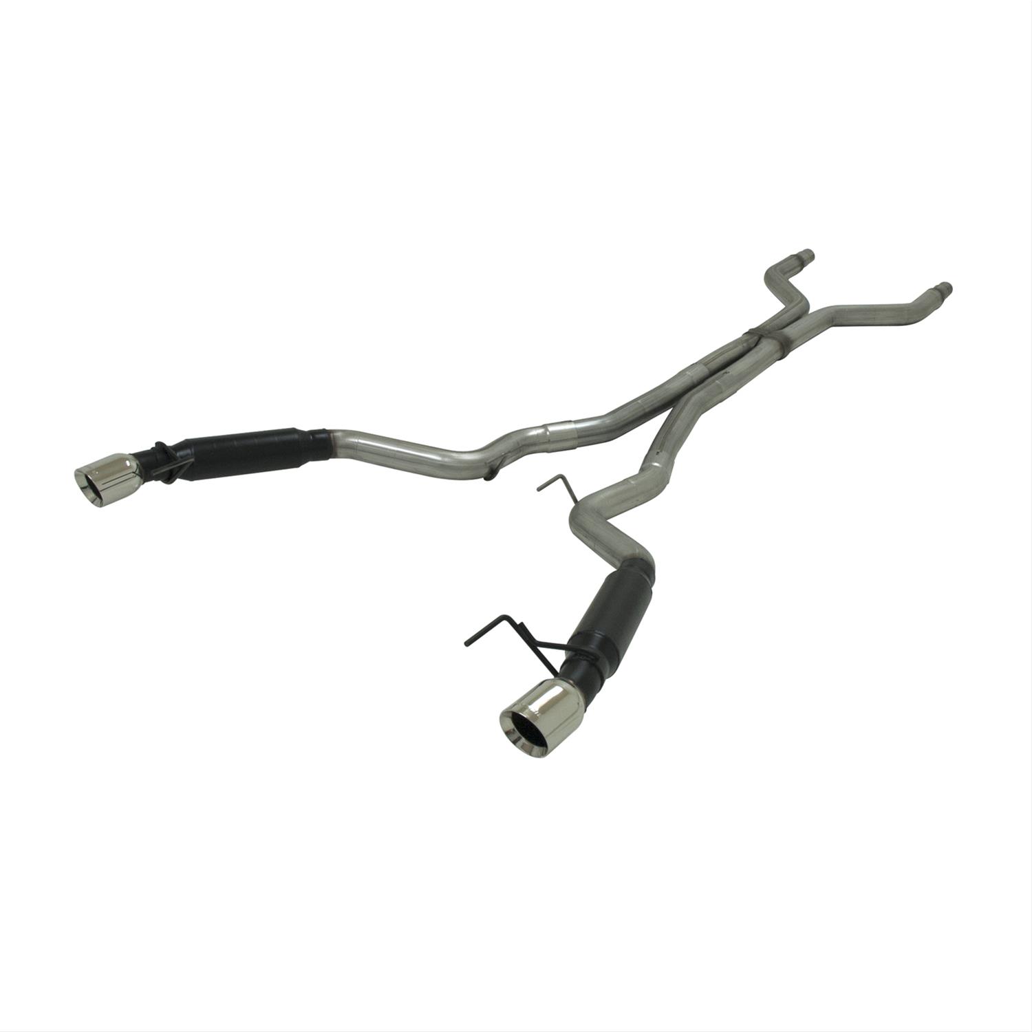 Flowmaster Outlaw Series Exhaust Systems 817734 System, Series, Dual, Cat-back, Stainless Steel, Split Rear Exit, Ford, Kit thumbnail 3