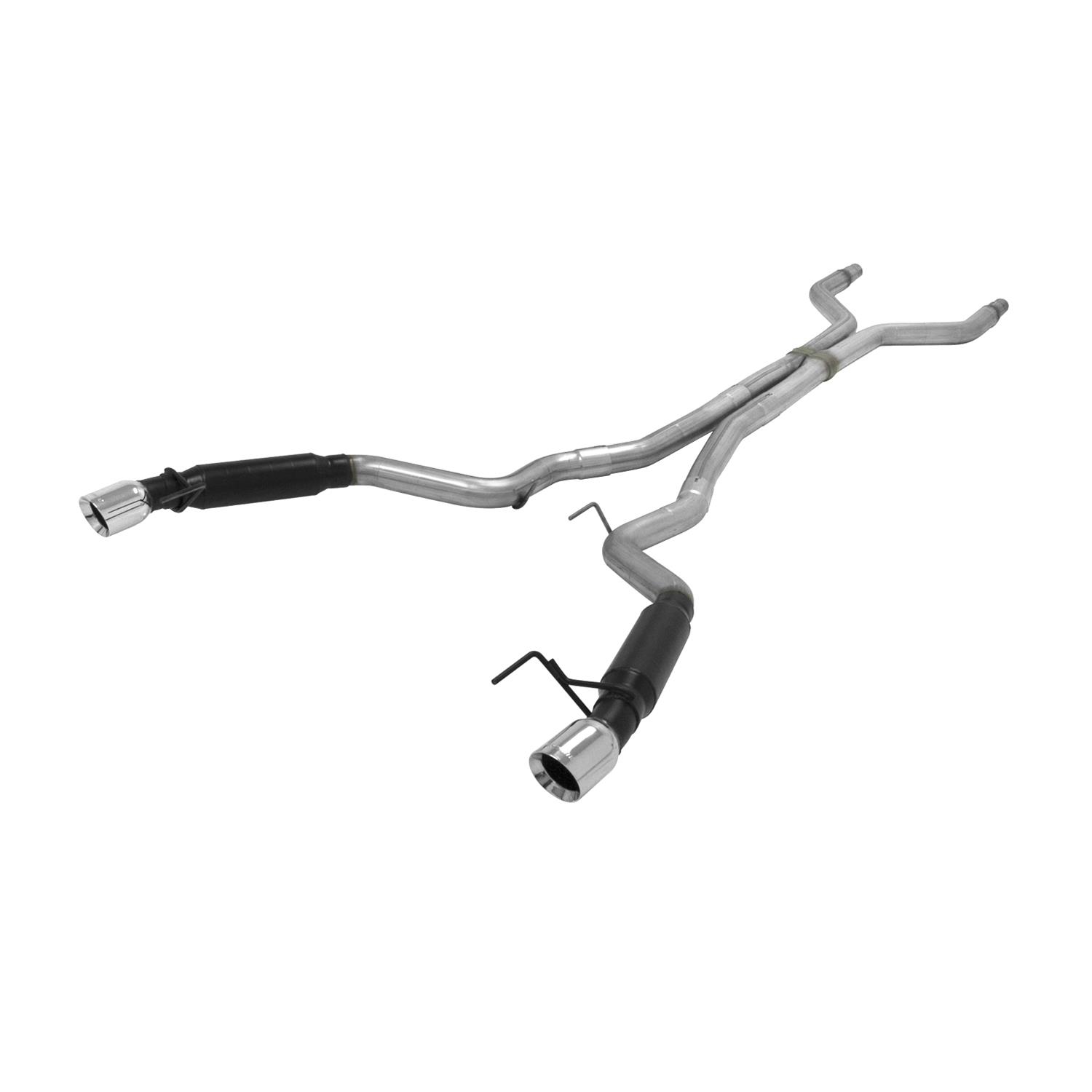Flowmaster Outlaw Series Exhaust Systems 817734 System, Series, Dual, Cat-back, Stainless Steel, Split Rear Exit, Ford, Kit thumbnail 2