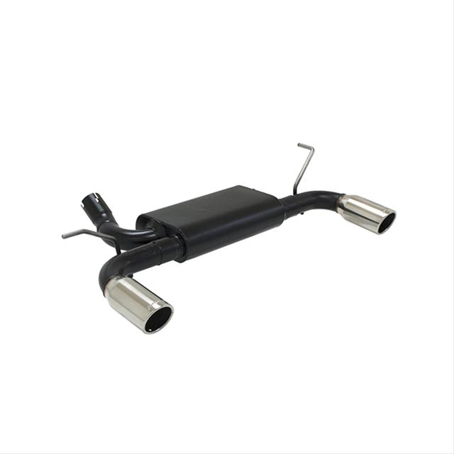 Flowmaster Stainless Steel Force II Exhaust Systems 817738 System, II, Axle-Back, Split Rear, Steel, Natural, Jeep, 3.8L, Kit thumbnail 4