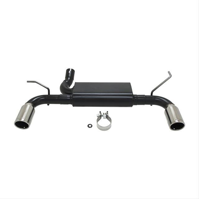 Flowmaster Stainless Steel Force II Exhaust Systems 817738 System, II, Axle-Back, Split Rear, Steel, Natural, Jeep, 3.8L, Kit thumbnail 2