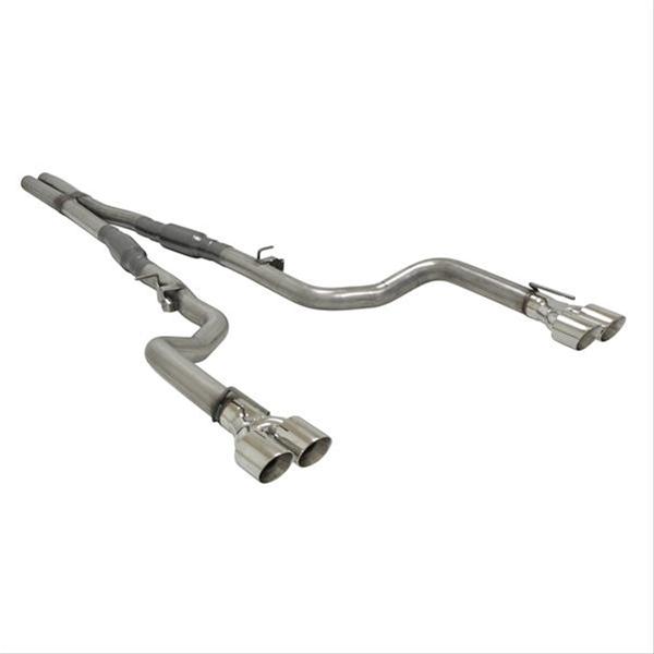 Flowmaster Outlaw Series Exhaust Systems for 2015-2023 CHALLENGER - 817740 System, Outlaw, Cat-Back, Split Rear, Stainless Steel, Natural, Dodge, 6.2, 6.4L, Kit thumbnail 4