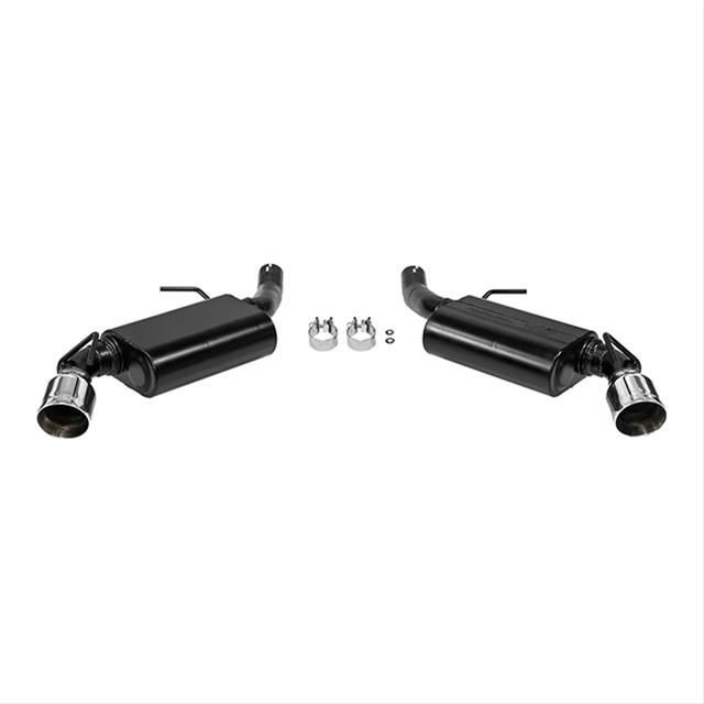 Flowmaster American Thunder Exhaust Systems 817743 System, Back Half, Rear Axle-back, Dual, Stainless Steel, Rear Exit, Chevy, 3.6L, Kit thumbnail 3