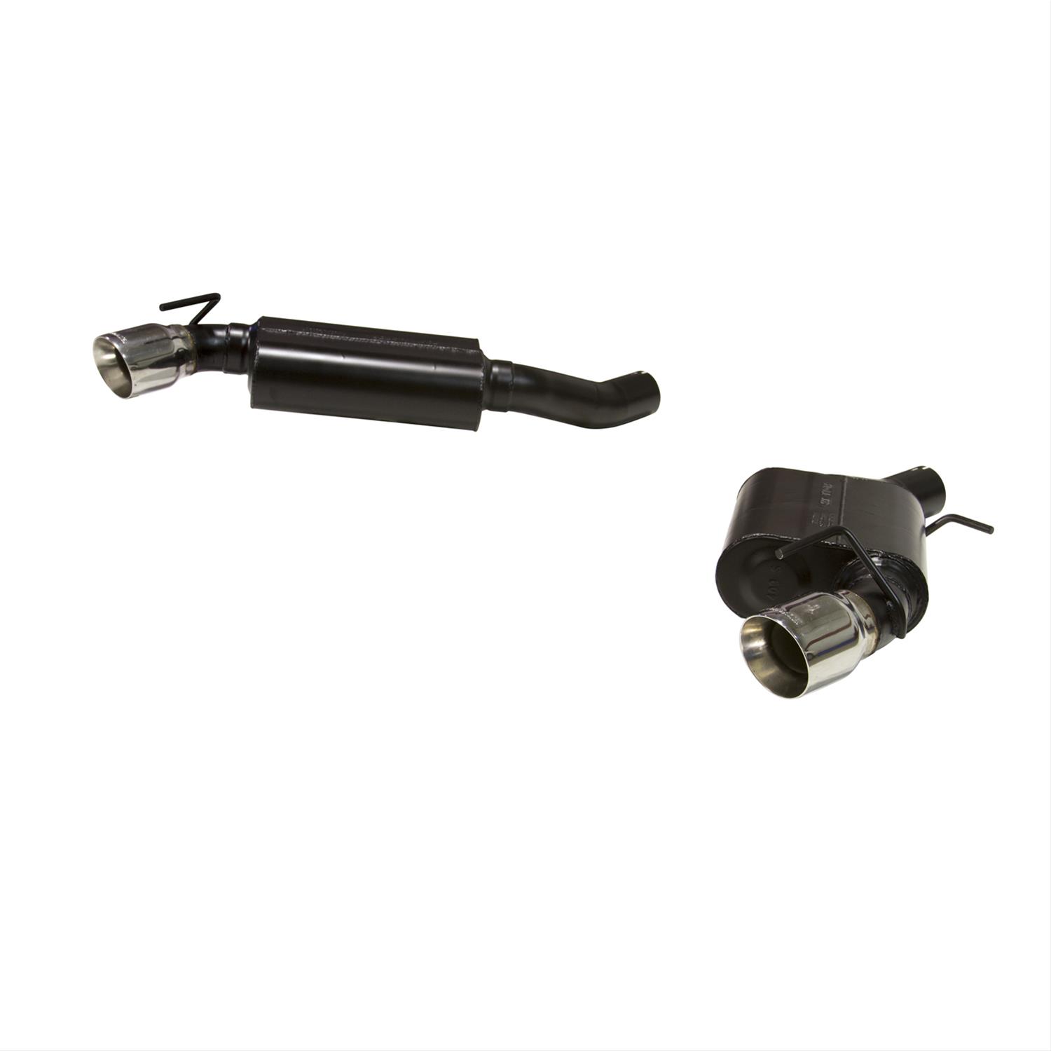 Flowmaster American Thunder Exhaust Systems 817744 System, Thunder, Axle Back, 3.0 in, Stainless Steel, Split Rear, Polished Tip, Chevy, V8, Kit thumbnail 3