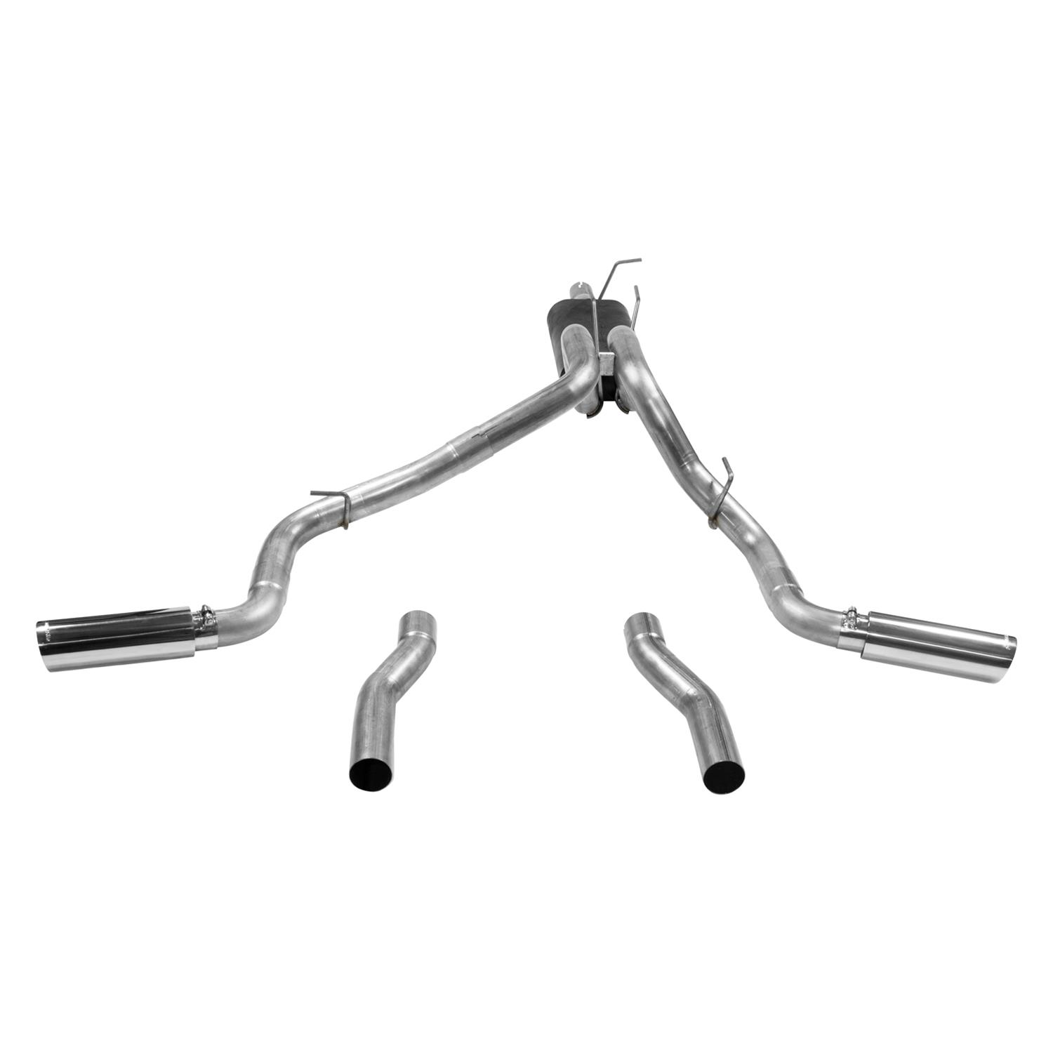 Flowmaster Force II Cat-Back Exhaust Systems 817757 System, II, Cat-back, Stainless Steel, DOR/S, Moderate Sound, 2017-2018, Ford F250/350 , 6.2L, Kit thumbnail 3