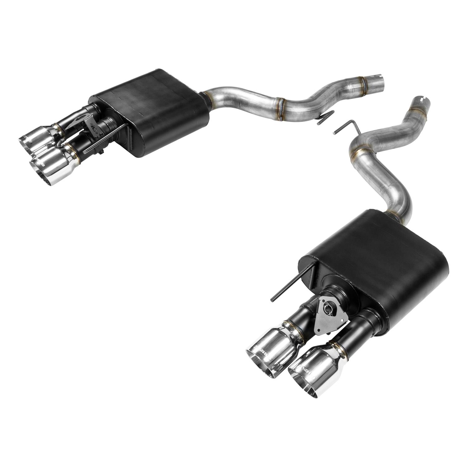 Flowmaster American Thunder Exhaust Systems for 2018-2023 MUSTANG - 817799 System, Axle Back, Thunder, 409 Stainless Steel, Dual Exit, Ford, Kit thumbnail 2