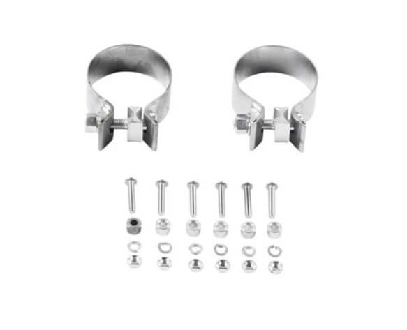 Flowmaster Outlaw Series Exhaust Systems 817825 System, Series, Rear Axle-Back, 409 Stainless Steel, Natural/Black, 3 in. Diameter, Polished Tip, Ford, Kit thumbnail 3