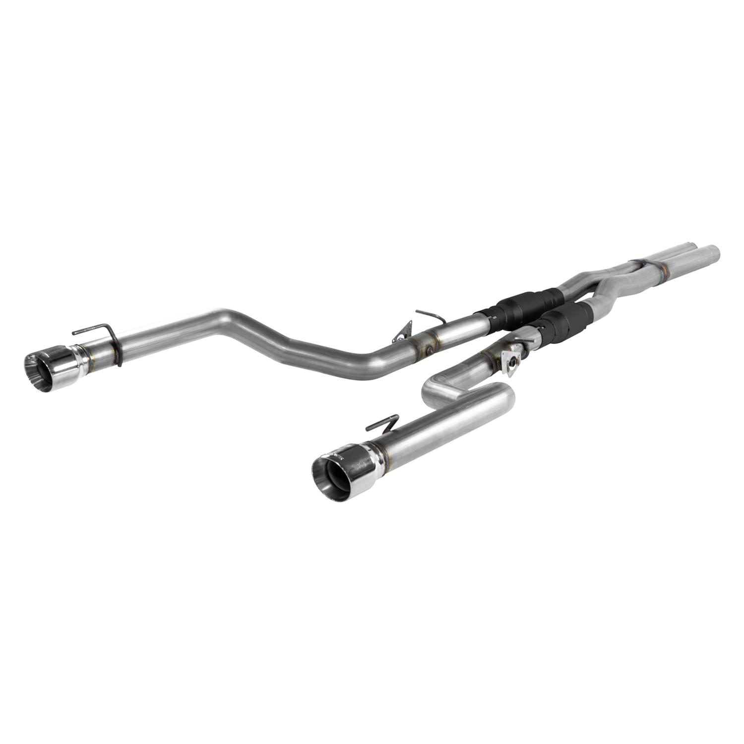 Flowmaster Outlaw Series Exhaust Systems 817845 System, Series, Cat-back, Stainless Steel, Natural, Split Rear Exit, Dodge, Kit thumbnail 2