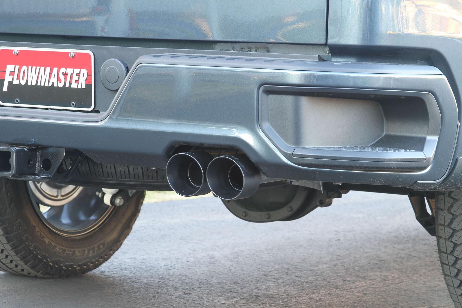 Flowmaster American Thunder Exhaust Systems 817895 System, Thunder, Cat-back, Single In/Dual Out, Stainless, Natural, Chevy, GMC, 5.3L, Kit thumbnail 4