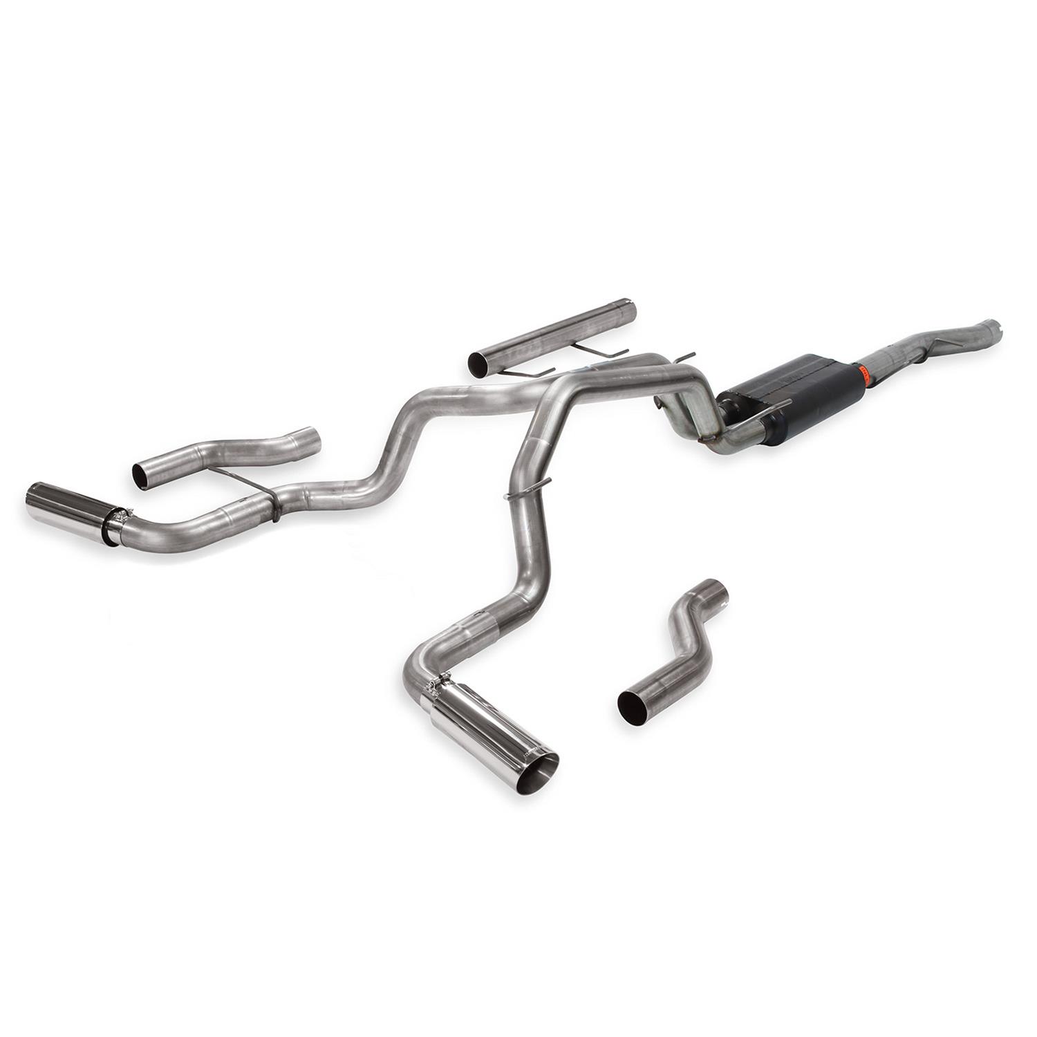 Flowmaster American Thunder Exhaust Systems 817932 System, Cat-back, Thunder, 409 Stainless Steel, Dual Exit, Ram, Kit