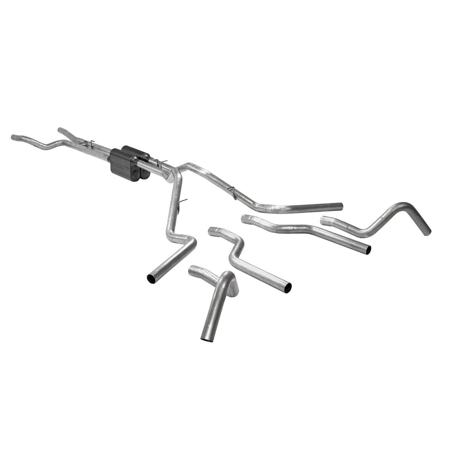 Flowmaster American Thunder Exhaust Systems 817934 System, Crossmember Back, Dual, 2.50 in., Ford, Kit thumbnail 4