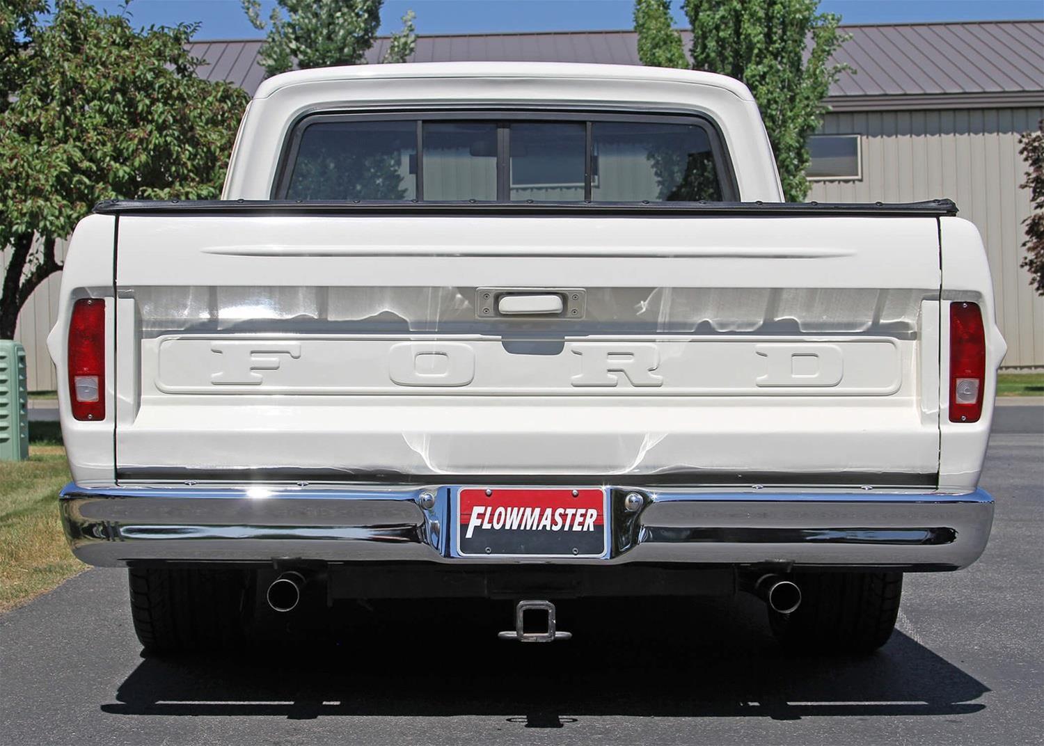 Flowmaster American Thunder Exhaust Systems 817938 System, Thunder, Header-Back, Stainless Steel, Ford, Standard Cab, Kit thumbnail 6