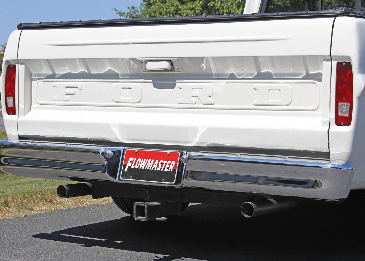 Flowmaster American Thunder Exhaust Systems 817938 System, Thunder, Header-Back, Stainless Steel, Ford, Standard Cab, Kit thumbnail 8