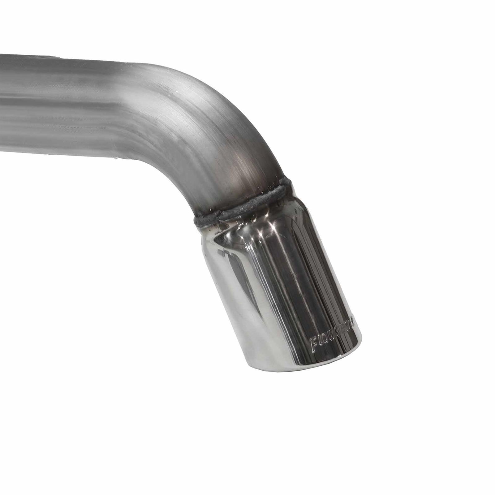 Flowmaster Force II Exhaust Systems for 2021-2026 TAHOE, YUKON - 817949 System, II, Cat-Back, 3.0 in Diameter, Single, Stainless Steel, Natural, Rear Exit, 3.5 in. Polished Tip, Chevy, 5.3L, Kit thumbnail 2