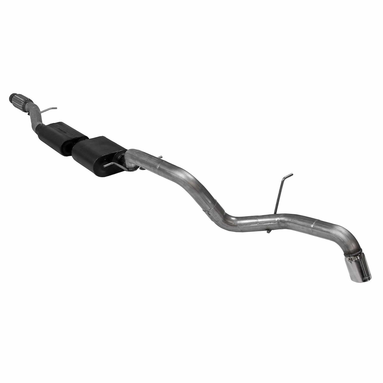 Flowmaster Force II Exhaust Systems for 2021-2026 TAHOE, YUKON - 817949 System, II, Cat-Back, 3.0 in Diameter, Single, Stainless Steel, Natural, Rear Exit, 3.5 in. Polished Tip, Chevy, 5.3L, Kit thumbnail 6