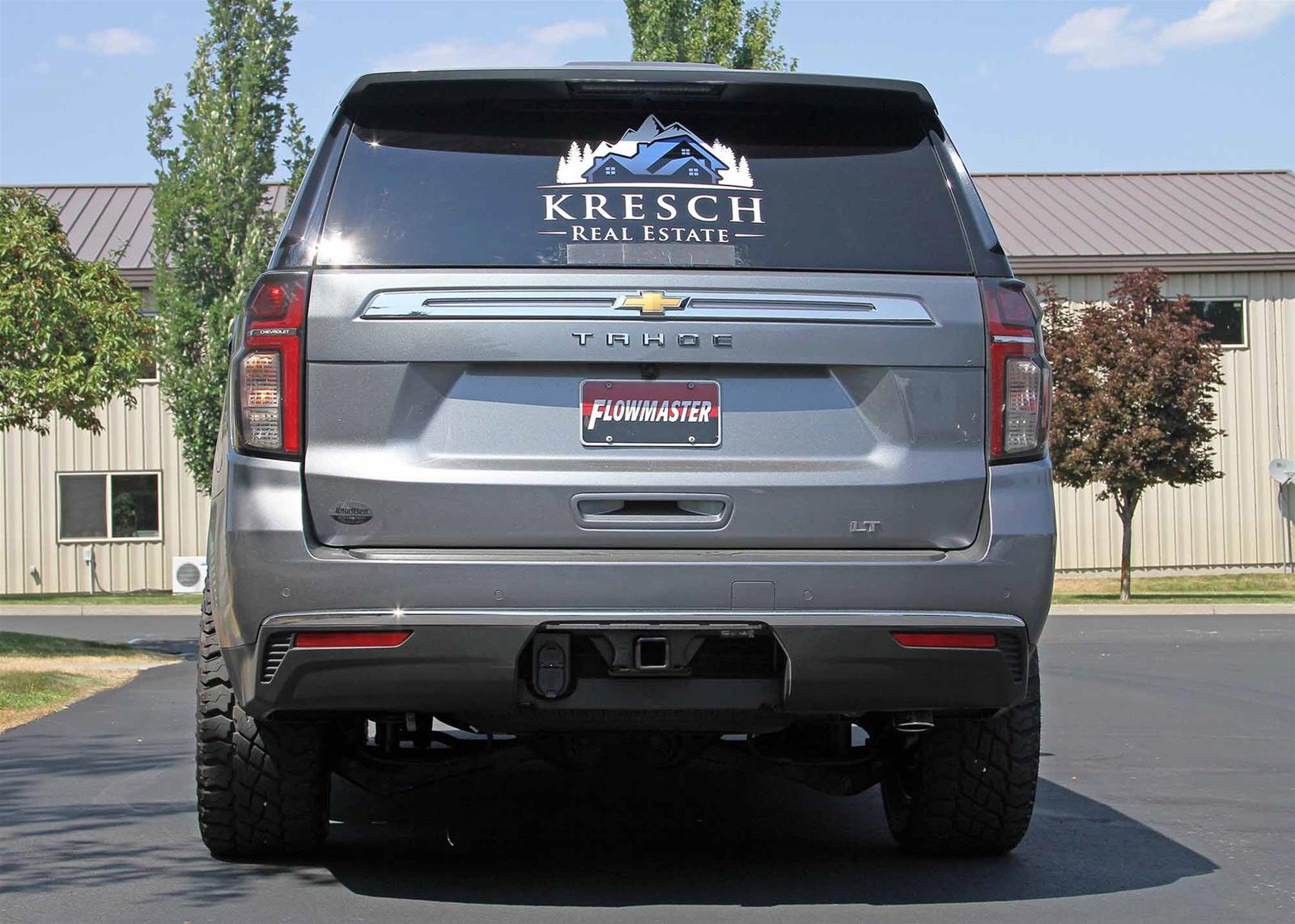 Flowmaster Force II Exhaust Systems for 2021-2026 TAHOE, YUKON - 817949 System, II, Cat-Back, 3.0 in Diameter, Single, Stainless Steel, Natural, Rear Exit, 3.5 in. Polished Tip, Chevy, 5.3L, Kit thumbnail 7
