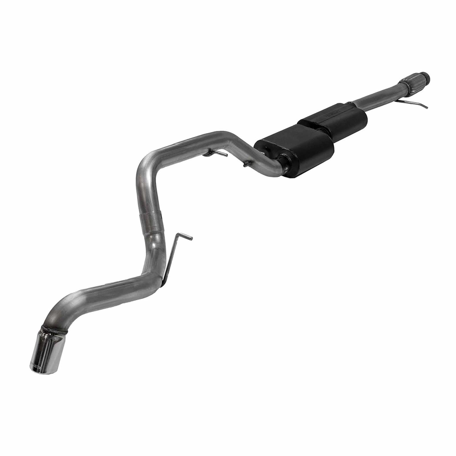 Flowmaster Force II Exhaust Systems for 2021-2026 TAHOE, YUKON - 817949 System, II, Cat-Back, 3.0 in Diameter, Single, Stainless Steel, Natural, Rear Exit, 3.5 in. Polished Tip, Chevy, 5.3L, Kit thumbnail 5