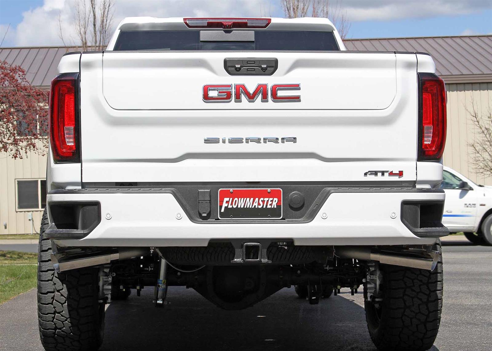 Flowmaster Outlaw Series Exhaust Systems 818112 System, Series, Cat-Back, Split Side Exit, Stainless Steel, Natural, Polished Tips, Chevy, GMC, Kit thumbnail 6