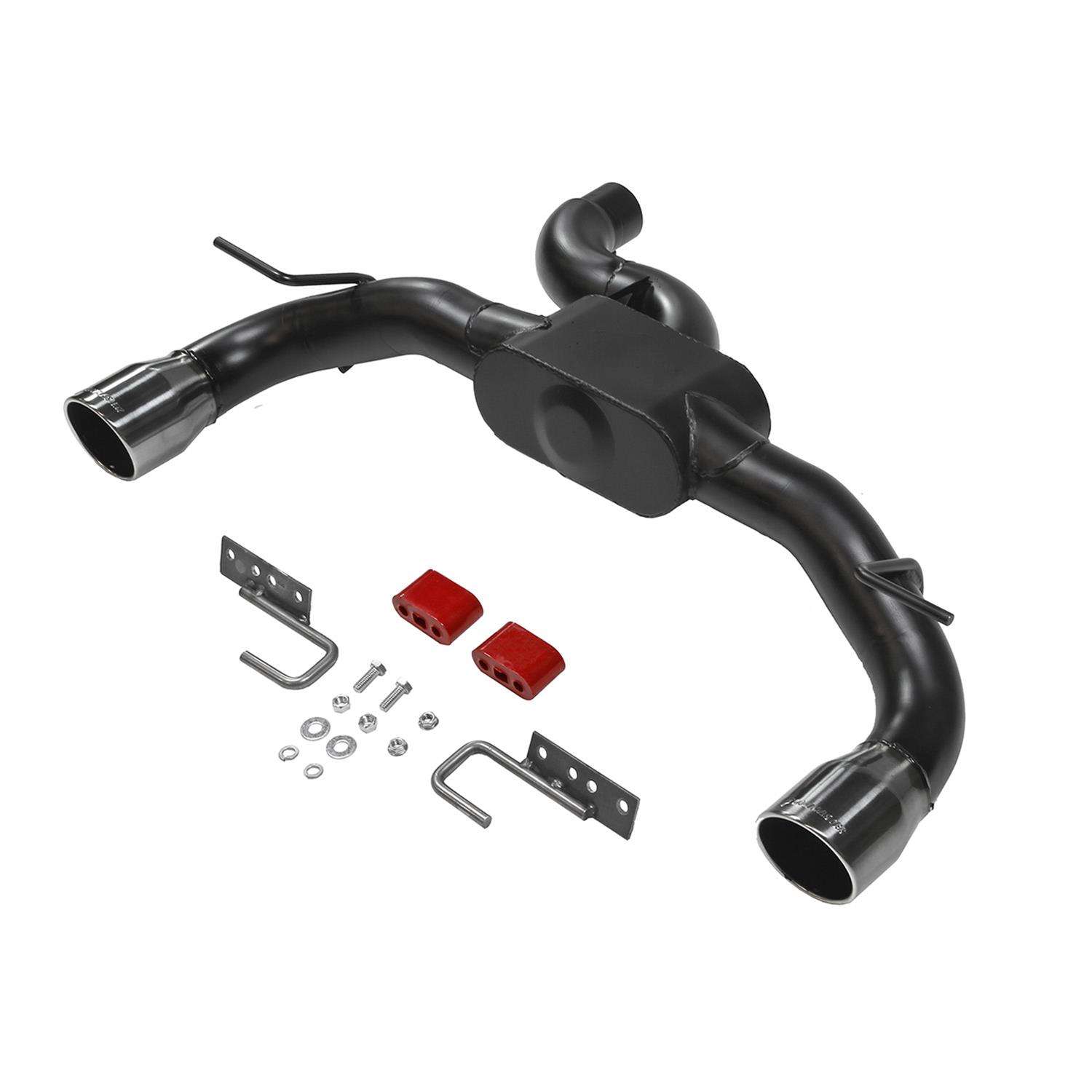 Flowmaster Outlaw Series Exhaust Systems for 2021-2025 BRONCO - 818120 System, Series, Axle-Back, Stainless Steel, Black, Black Chrome Tips, Ford Bronco, Kit thumbnail 8