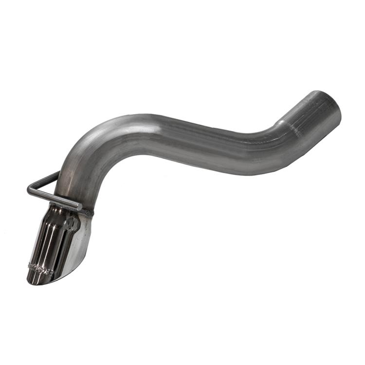 Flowmaster Outlaw High Clearance Muffler Delete Systems 818125 Eliminator Pipe, Series, 2.50 in. Pipe, 409 Stainless Steel, Natural, 3.00 in. Polished 304 Stainless Tip, Hangers Included, Ford, Each thumbnail 4