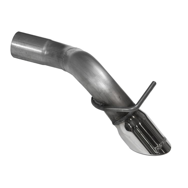 Flowmaster Outlaw High Clearance Muffler Delete Systems 818125 Eliminator Pipe, Series, 2.50 in. Pipe, 409 Stainless Steel, Natural, 3.00 in. Polished 304 Stainless Tip, Hangers Included, Ford, Each thumbnail 2