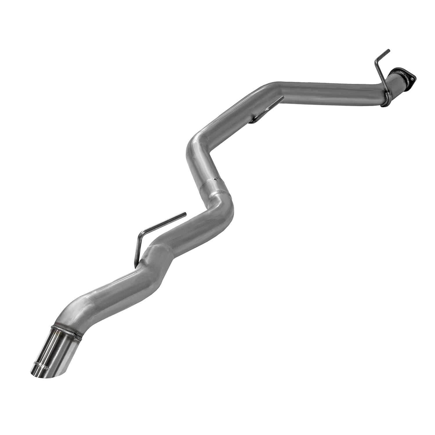 Flowmaster Stainless Steel American Thunder Exhaust Systems 818131 System, Thunder, No Muffler, Cat-back, Single, Steel, Natural, Side Exit, Jeep, Kit thumbnail 3
