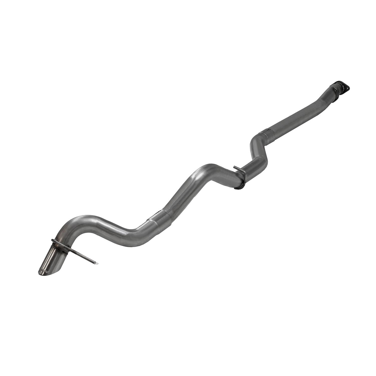 Flowmaster Outlaw Series Exhaust Systems 818145 System, Series, Cat-Back, No Muffler, 409 Stainless Steel, Natural, 3.0 in. Polished Tip, Ford, 2.7L, 2.3L, Kit thumbnail 6