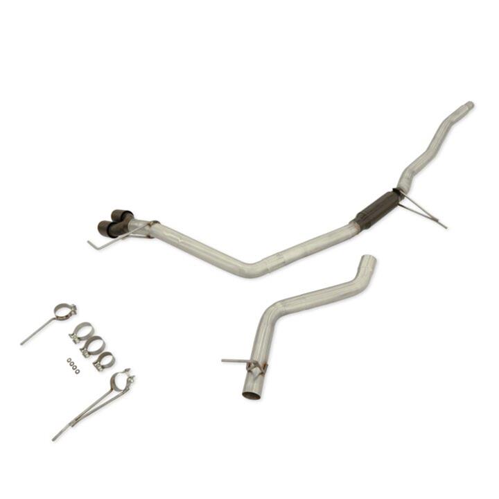 Flowmaster American Thunder Exhaust Systems for 2022-2024 MAVERICK - 818153 System, Thunder, Stainless Steel, Outlaw Muffler, Ford Maverick, Rear or Side exit, Black Tips, Kit thumbnail 4
