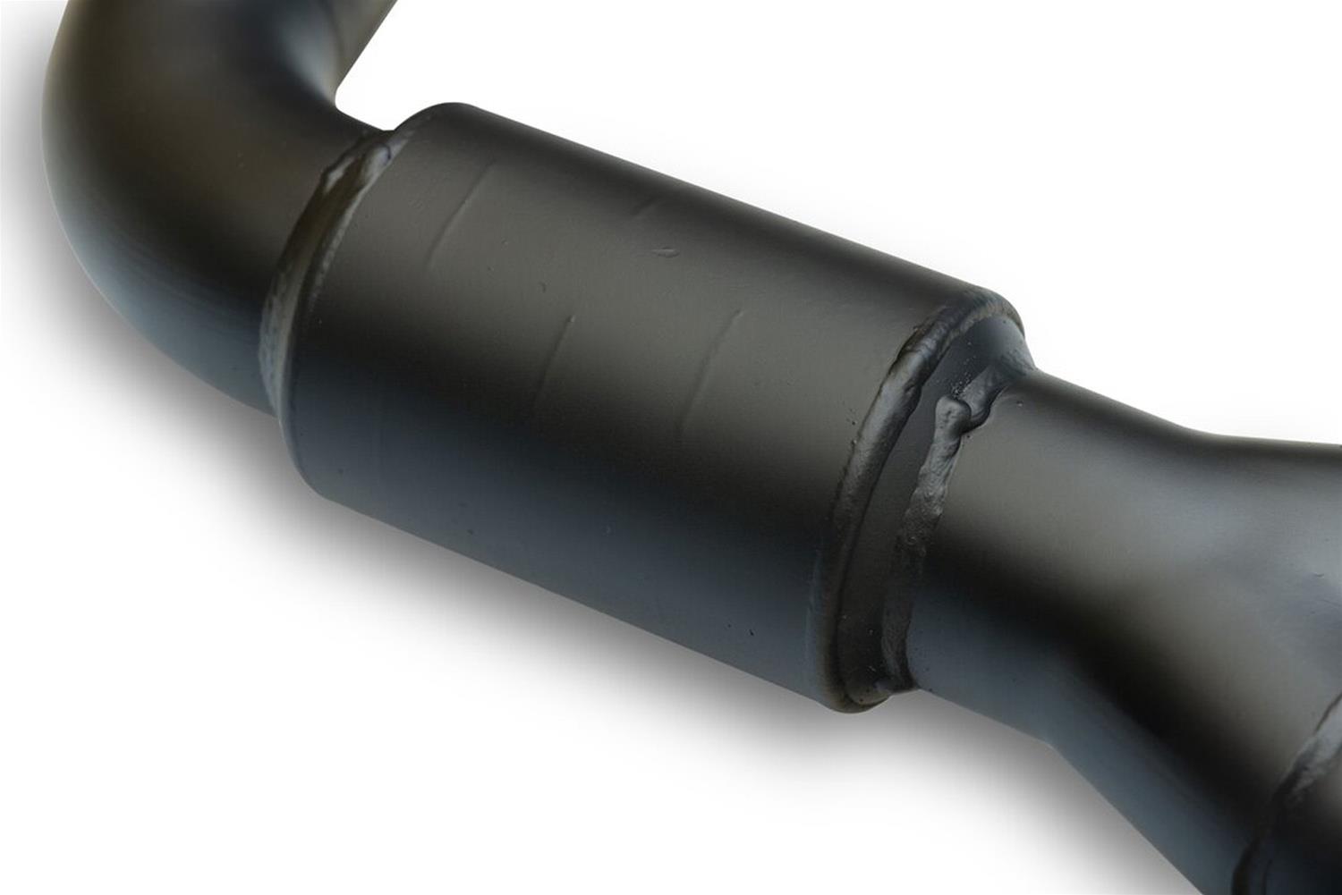 Flowmaster Outlaw Series Exhaust Systems 818159 System, Series, Rear Axle-Back, Active-Valve, 304 Stainless Steel, Black, 3 in. Diameter, 4 in. Black Quad Tips, Ford, Kit thumbnail 2