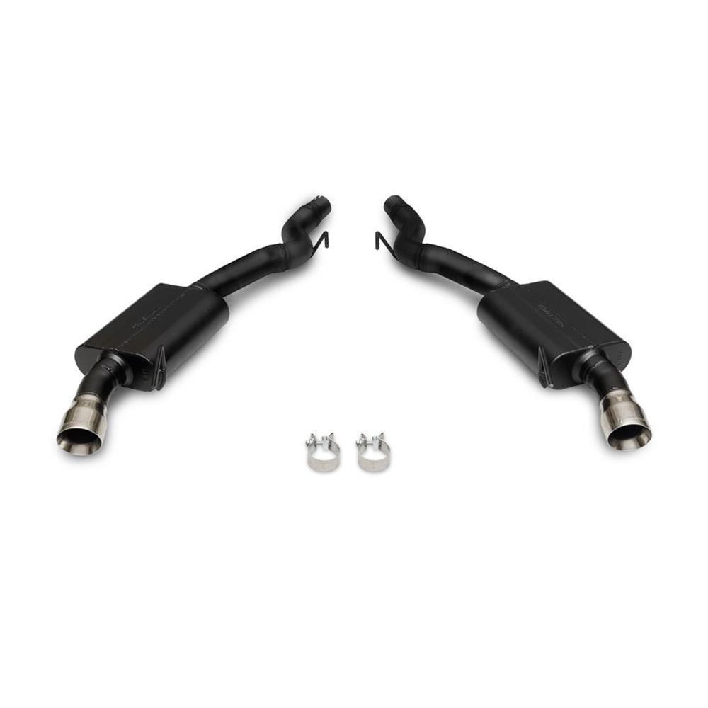 Flowmaster Stainless Steel American Thunder Exhaust Systems for 2024-2026 MUSTANG - 818162 Systems, Thunder, Rear Axle-back, Dual, Black, Split Rear Exit, Polished Tips, Ford, 2.3L, 5.0L, Kit thumbnail 5