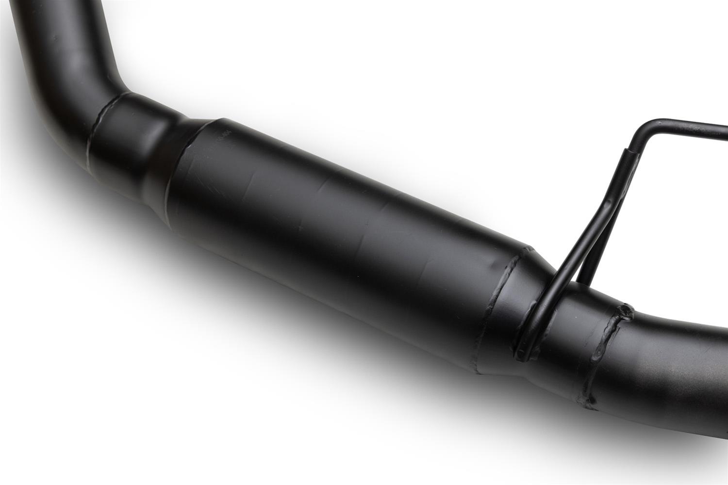 Flowmaster Outlaw Series Exhaust Systems 818163 System, Series, Rear Axle-Back, 304 Stainless Steel, Black, 3 in. Diameter, 4 in. Polished Dual Tips, Ford, Kit