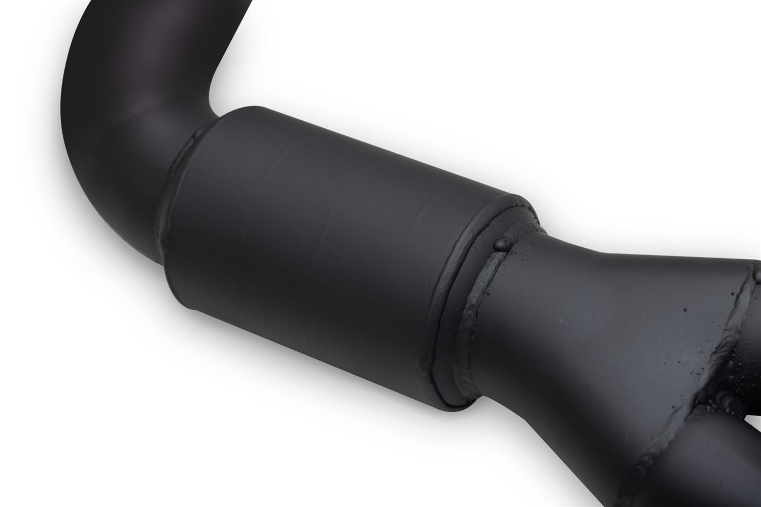 Flowmaster Outlaw Series Exhaust Systems 818164 System, Series, Rear Axle-Back, 304 Stainless Steel, Black, 3 in. Diameter, 4 in. Polished Quad Tips, Ford, Kit thumbnail 5