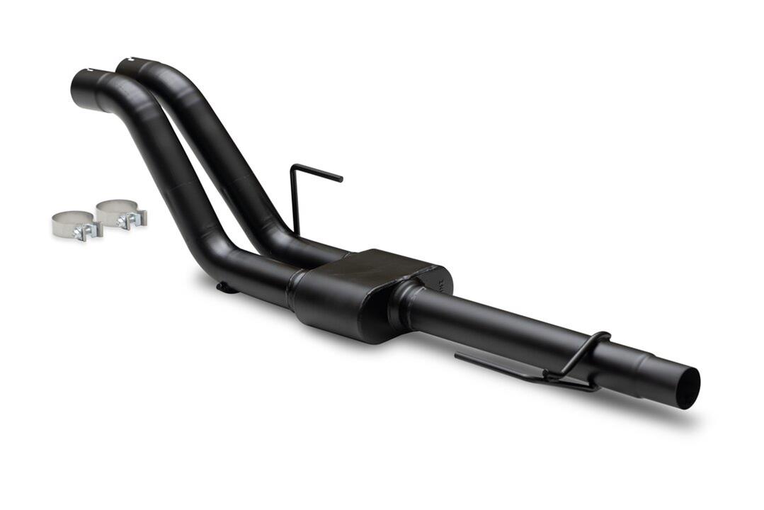 Flowmaster Outlaw Series Race 409 Stainless Steel 3 Inch Muffler 818171 Direct Fit Muffler, Muffler, 409S Steel, Fits Dual Rear Exit, F150, Ford, Kit