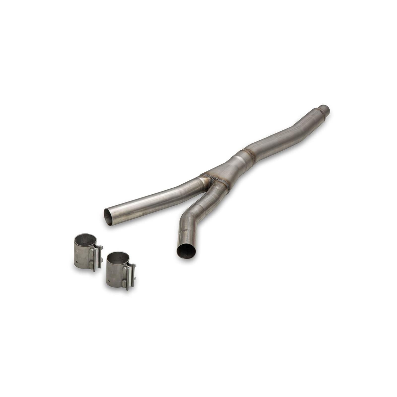 Flowmaster Scavenger Series Y Collectors 818193 Y-Pipe, Series, Exhaust, Stainless Steel, Natural, Ford, Each thumbnail 2