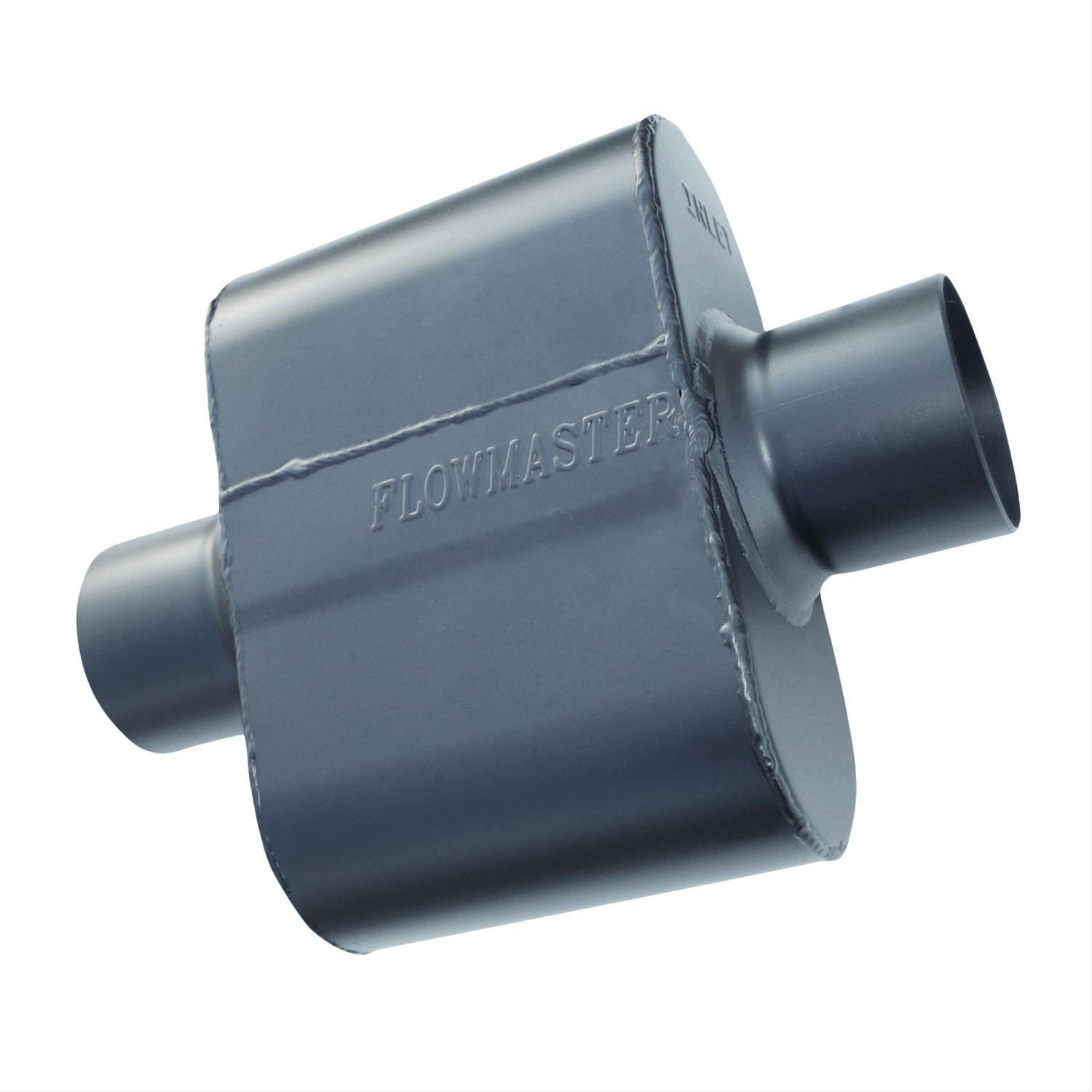 Details about   Flowmaster Muffler 842516; Super 10 Series Stainless 2.50" Offset 2.50" Center