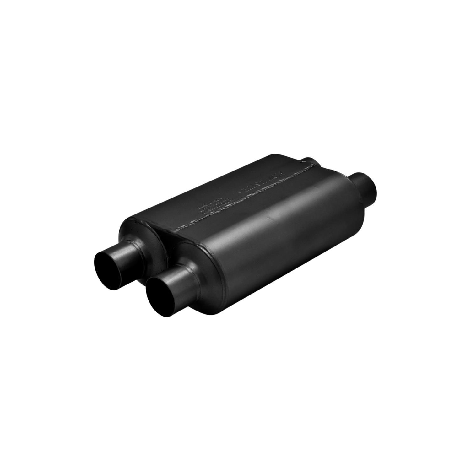 Flowmaster 8525454 Super 40 Muffler 409S - 2.50 Dual In / 2.50 Dual Out