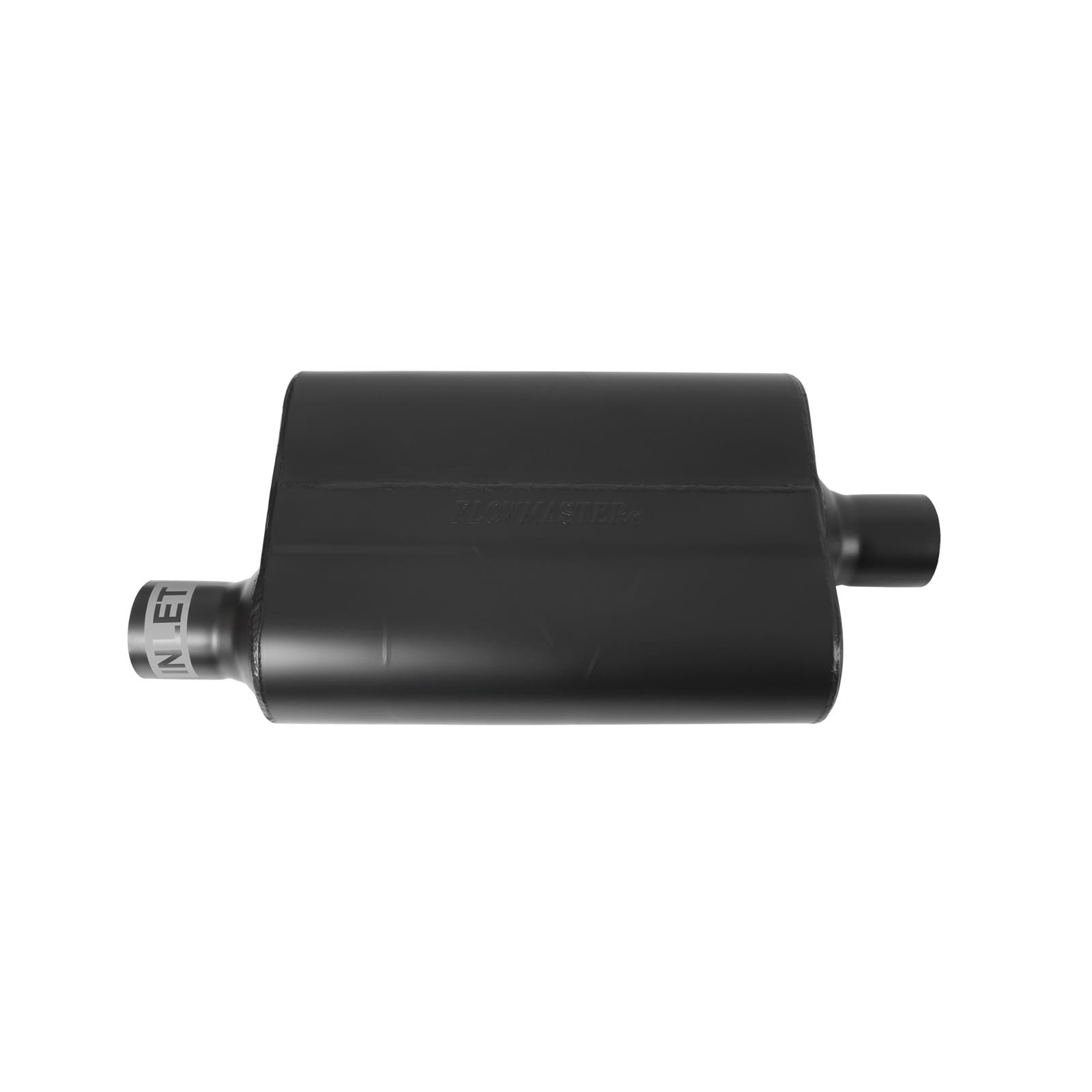 Flowmaster ラウンドマフラー 約44cm Flowmaster 942441 Flowmaster 40 Series Delta Flow Mufflers