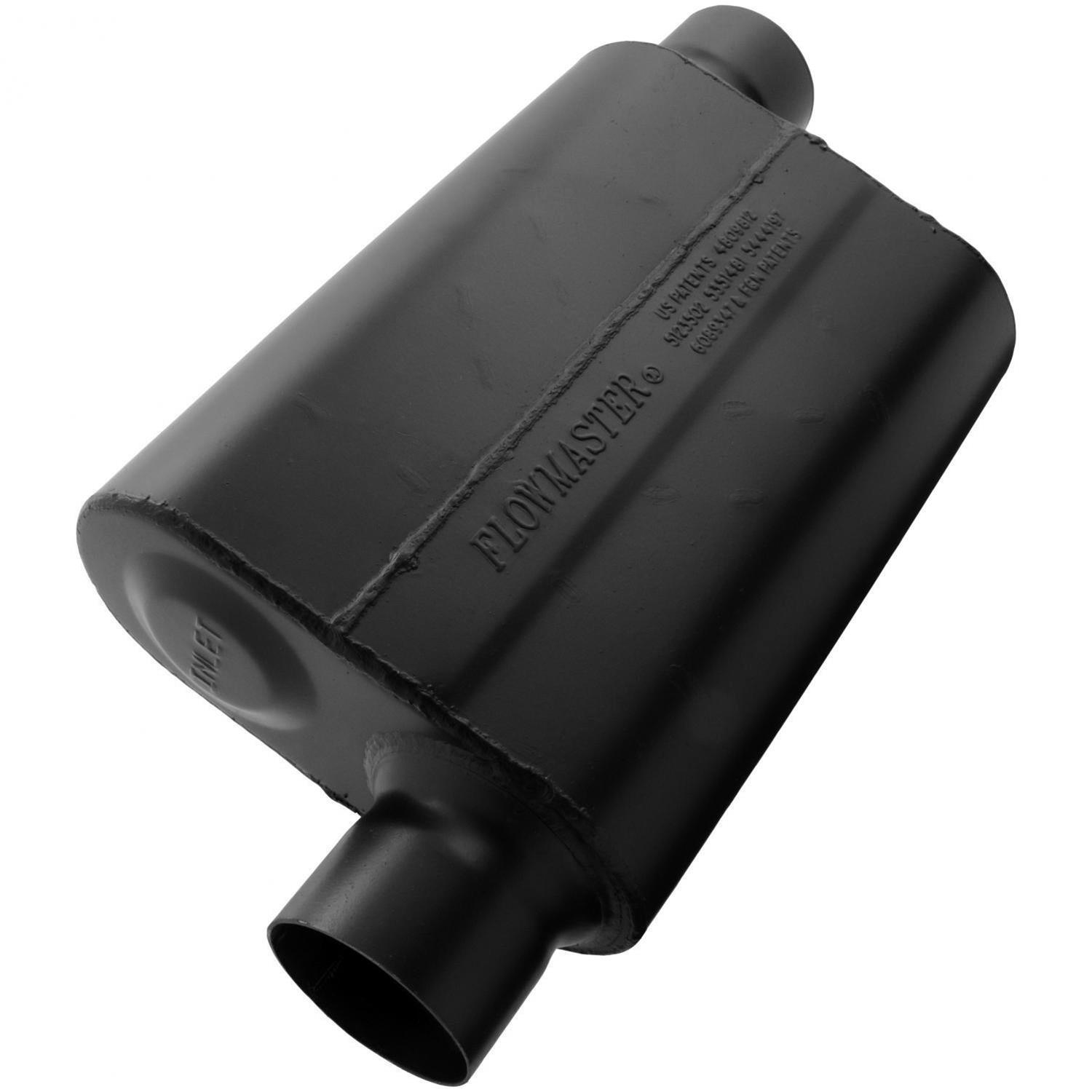 Flowmaster ラウンドマフラー 約44cm Flowmaster 943048 Flowmaster Super 44 Series Mufflers | Summit Racing