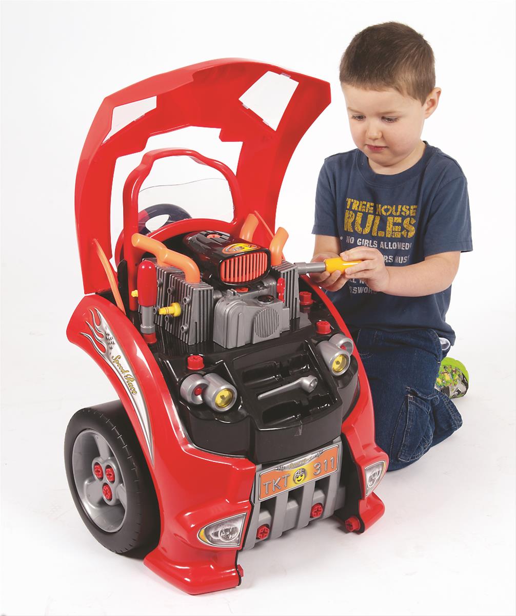 Summit Gifts 2843 Mechanic's Car Engine Play Set Summit Racing