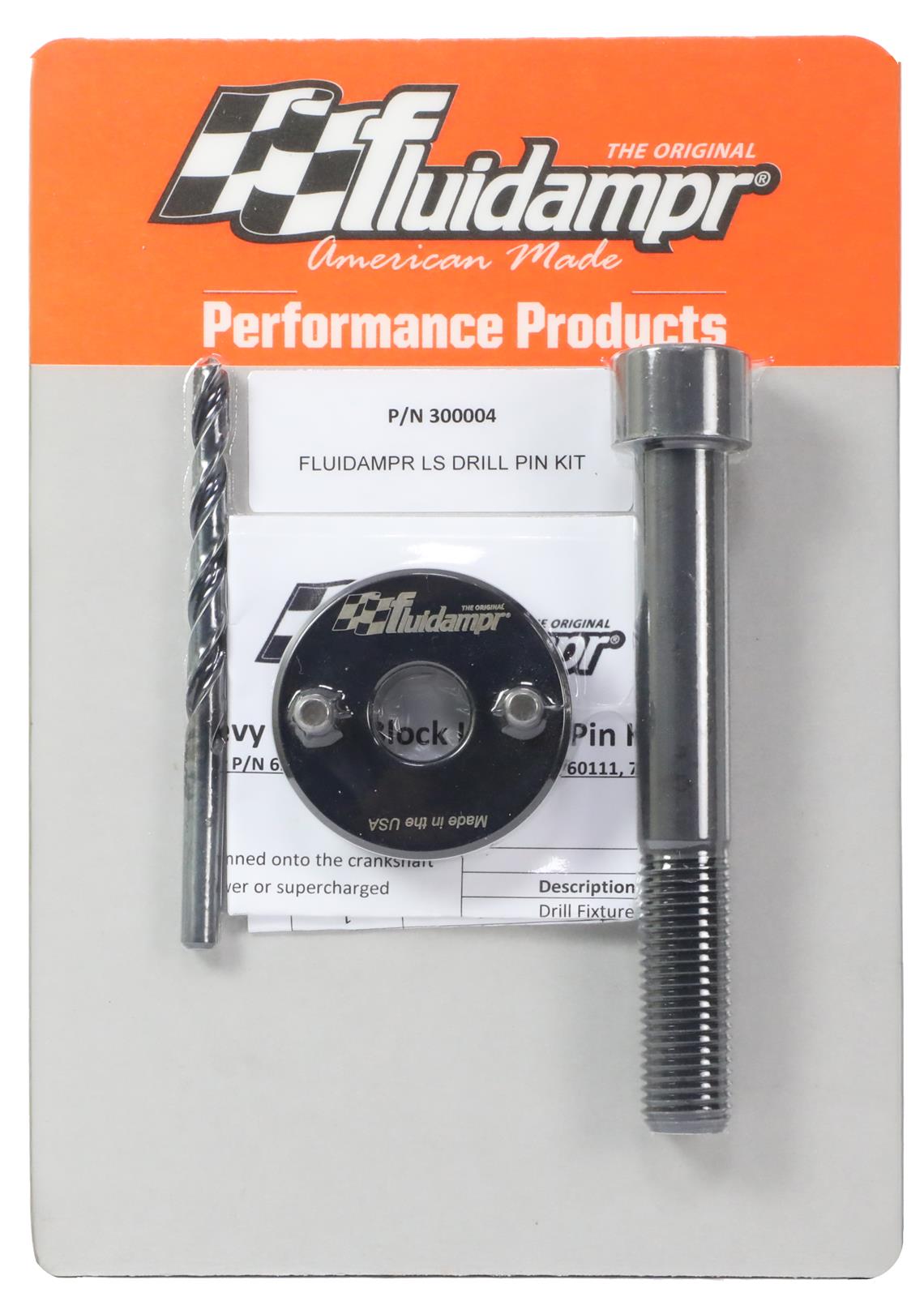 Fluidampr GM/Chevy LS Drill Pin Kit thumbnail 5