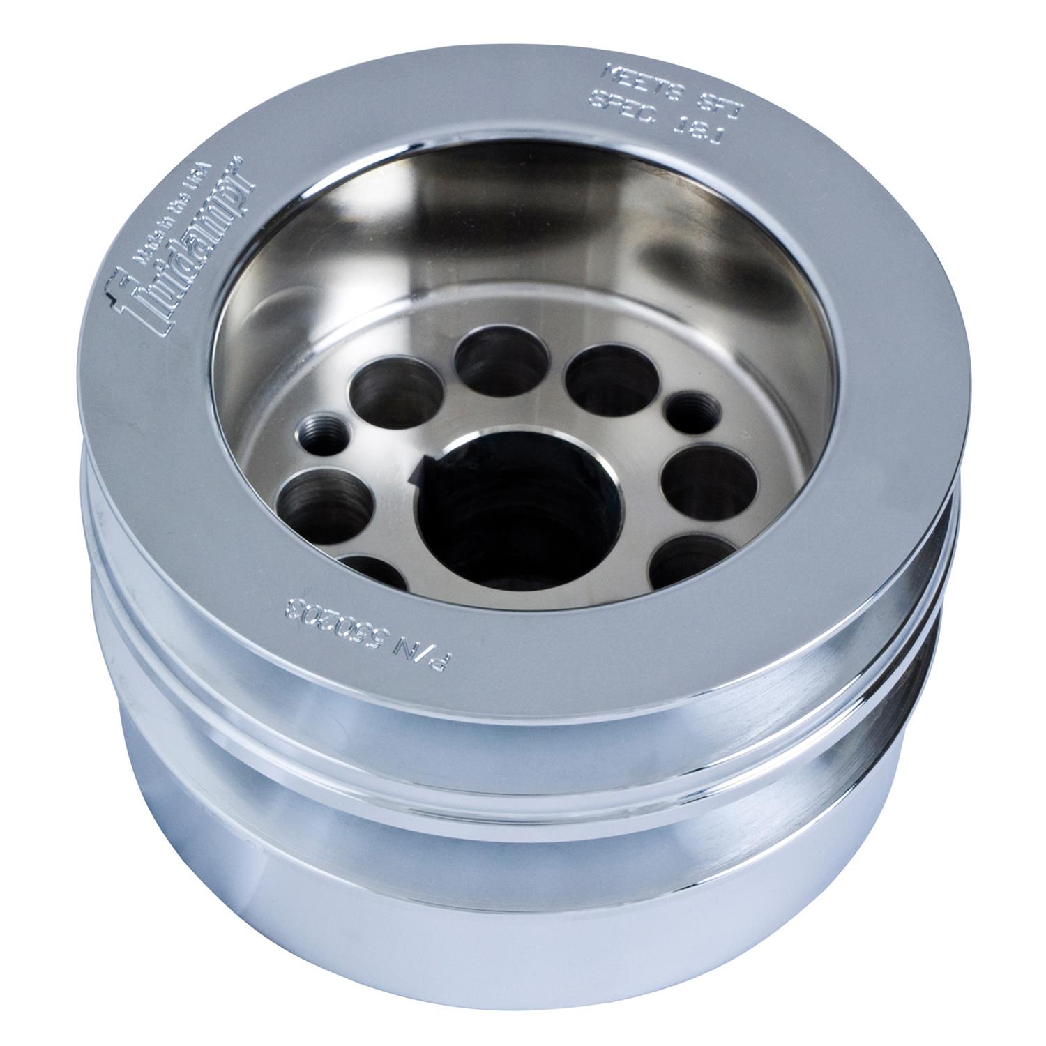 Fluidampr Ford 8BA Flat Head Wide Belt Steel Internally Balanced Damper thumbnail 3