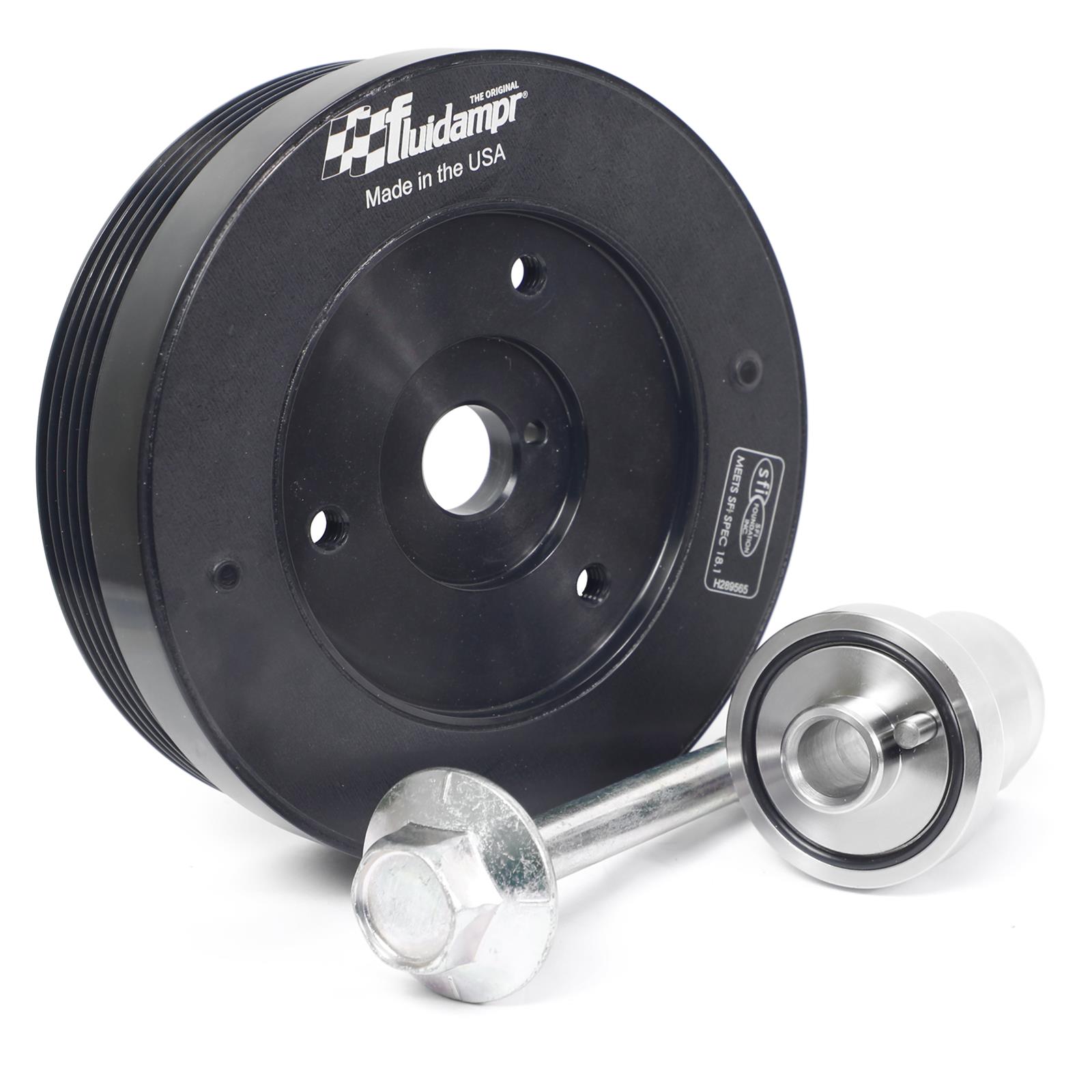 Fluidampr 2022+ Toyota GR86/Subaru BRZ (FA24F/FA24D) Steel Internally Balanced Damper w/Adapter Kit thumbnail 3